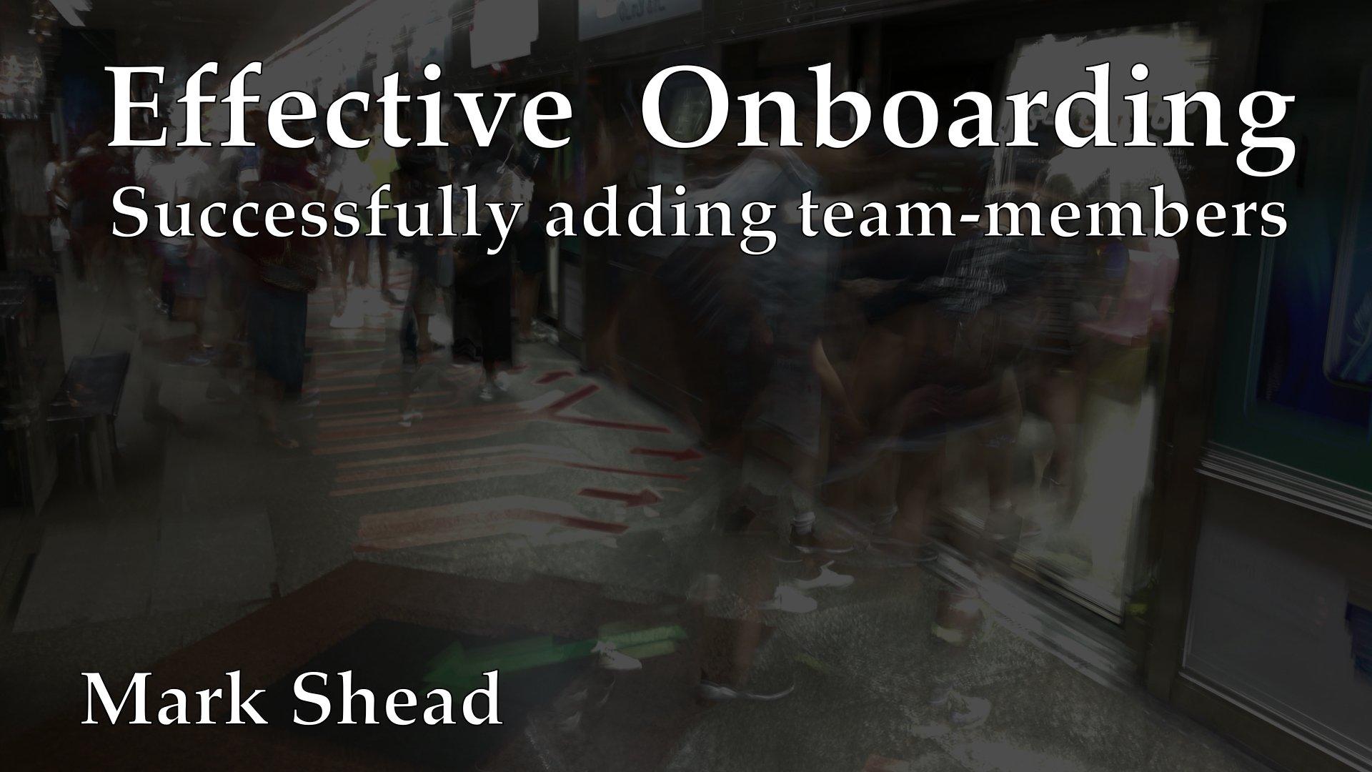 Effective Onboarding - AgileLnL