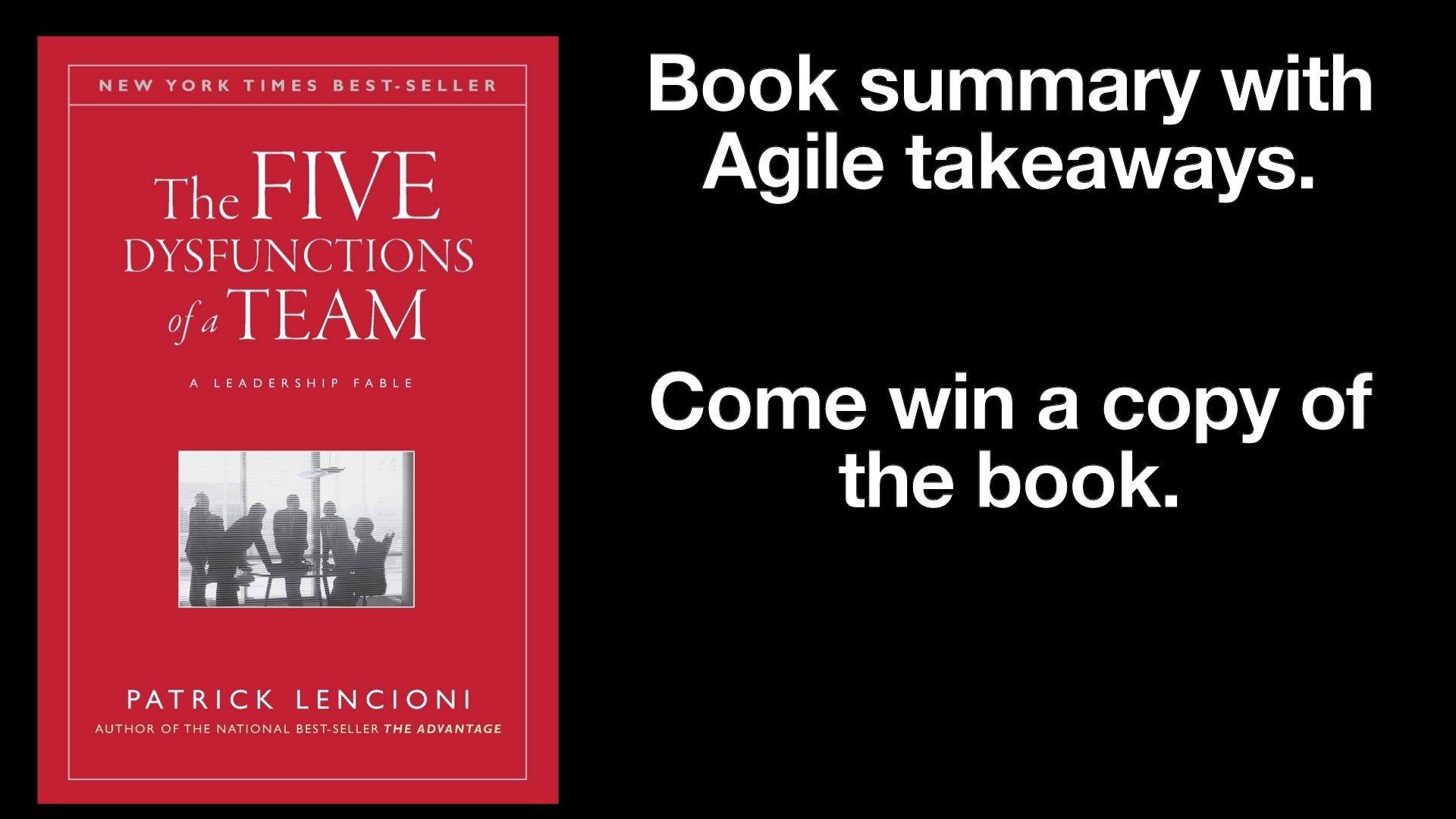 5 Dysfunctions of a Team Book Summary